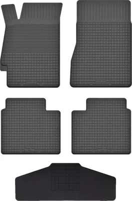 Produktbild von Gummi Fußmatten Set Für: Mazda Premacy I (1999-2005) Gummimatten Schwarz