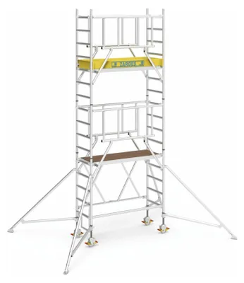 Produktbild von ZARGES Compactmaster S-PLUS 1T - Klappgerüst Arbeitshöhe 5.70 m