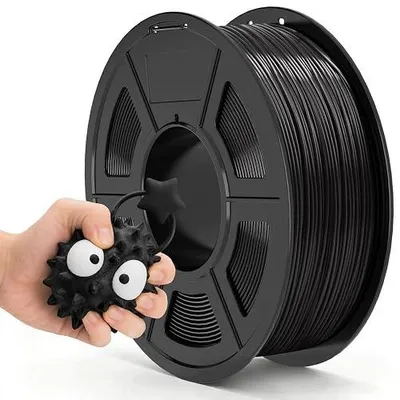 Zdjęcie produktu dla Filament tpu 1 75MM 1KG pomarańczowy do drukarki 3D elastyczny
