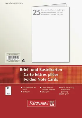Produktbild von Briefkarten A6