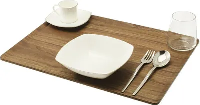 Produktbild von Serviertablett Holz Nußbaum 46cm TR-21