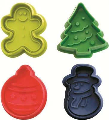 Image de Emporte-pièce 3D Ibili en forme de Noël, en plastique, multicolore
