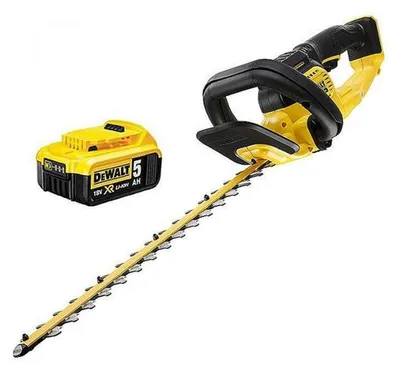Image de Taille-haie 18V DEWALT DCMHT563P1-QW avec une batterie 5,0 Ah