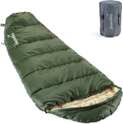 Produktbild von Kinder-Schlafsack SKANDIKA Vegas Junior (d'grün)