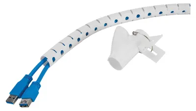 Produktbild von Neomounts ADS06-141WH Kabelspirale - für 1-4 Kabel - universal
