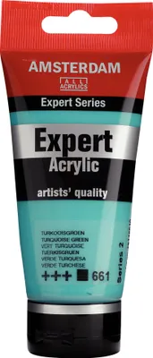 Immagine prodotto di Amsterdam Serie Expert Tubo di vernice acrilica 75 ml Verde turchese 661