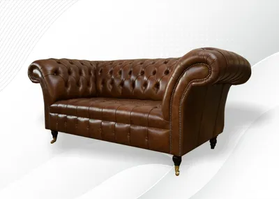 Produktbild von Chesterfield Sofa 2 Sitzer Polster Designer Couchen Sofas Garnitur Sofa #325 Neu