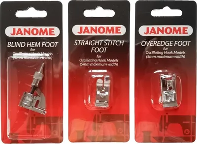 Obrázok produktu pre SET pätiek JANOME 2