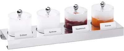 Produktbild von CONTACTO Konfitürenbar, Höhe: 105 mm, Breite: 525 mm