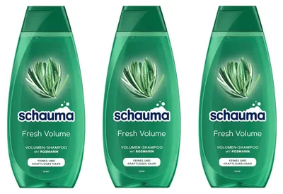 Zdjęcie produktu dla Szampon SCHAUMA Fresh Volume, 3 x 400 ml