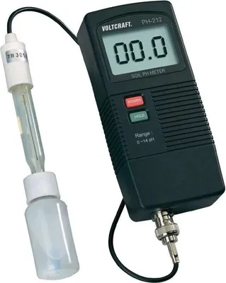 Immagine prodotto di Voltcraft PH-212 Boden pH-Messgerät 0 - 13 pH (PH-212)