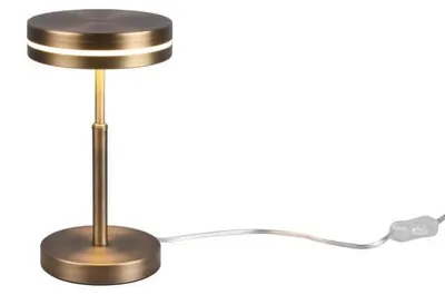 Productafbeelding van Led tafellamp Franklin Oud messing