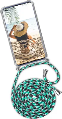 Produktbild von TWIST-Case + TWIST-Cord für OnePlus 8, Farbe:Seashell (Silber)