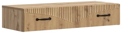 Produktbild von Wandmontierter Beistelltisch Artisan-Eiche 87,5 x 34,5 x 17 cm