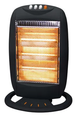 Produktbild von Ardes AR454B Elektrische Raumheizung Elektrischer Halogen-Raumheizer Indoor Schwarz 1200 W