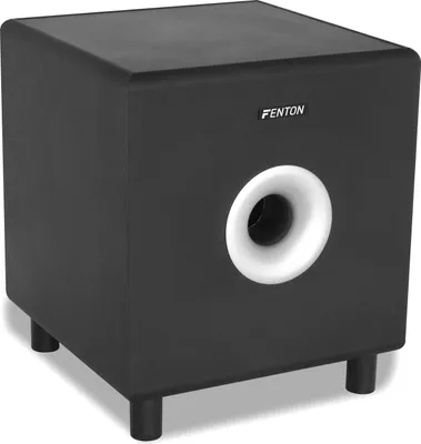 Zdjęcie produktu dla Fenton SHFS08B, 200 W, Subwoofer aktywny, 22 - 200 Hz, 4 Ω, 20 cm, 20,3 cm (8")
