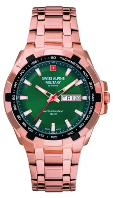 Image de Montre militaire alpine suisse pour hommes, modèle 7043.1164