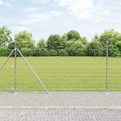 Immagine prodotto di Maison Exclusive - Palo della recinzione Zincato 25 x 1,4 m Acciaio