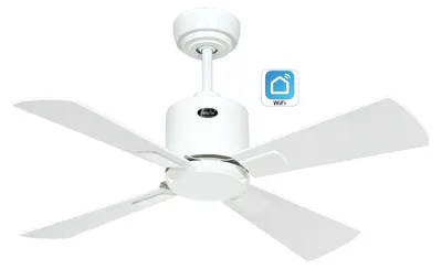 Obrázok produktu pre CasaFan ECO NEO III 92 WE-WE/LG WiFi Flügel Weiss/Lichtgrau Deckenventilator Weiß mit