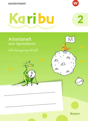Obrázok produktu pre Karibu 2. Arbeitsheft. SAS Schulausgangsschrift. Bayern