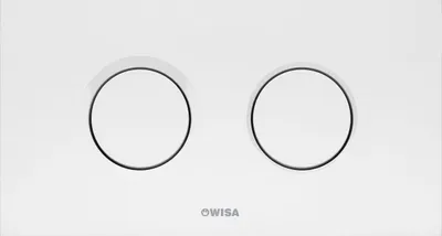 Produktbild von Wisa Betätigungsplatte XT Juno DF weiß