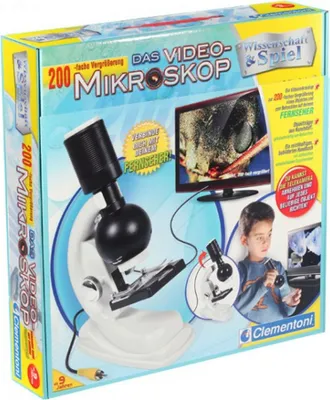 Produktbild von Clementoni Das Video-Mikroskop