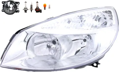 Produktbild von Scheinwerfer passend für Renault Scenic II 03-06 H7 H1 Li.+ Nebel+Leuch. 7701065132 7701056127 7701064132 8200074008 6202E1 00006202E1 Johns