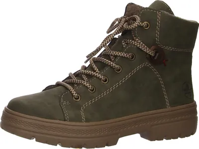 Produktbild von Rieker Schnür-,Zug-u.Schnallenstiefel in grün, Gr. 36