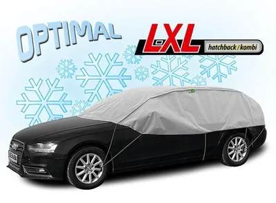 Produktbild von L-XL Fahrzeugabdeckung Kombi PKW Auto Kfz Scheibenabdeckung Winter Halbgarage
