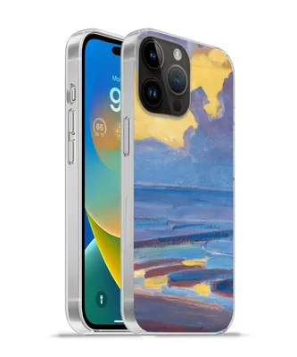Produktbild von MuchoWow® Handyhülle Schutzhülle Hülle für Apple iPhone 14 Pro Max Am Meer - Piet Mondrian Silikon Softcase Handy Hülle - Hardcover