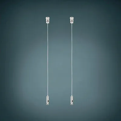 Produktbild von Seilabhängung 2x150 cm silber