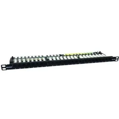 Obrázek produktu pro PhasakPolyuretan4811, Hliník, Cat6a, U/UTP (UTP), Černá, Instalace do racku, 0.5U