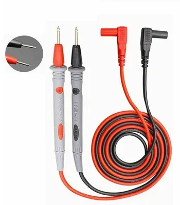Produktbild von 1 Paar 1 m 1000 V/20 A/CAT III/IV Hochleistungs-Multimeter-Messleitungen, Messkabel-Set mit Messspitzen für Multimeter
