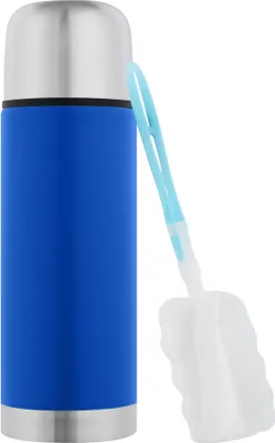 Produktbild von GRÄWE Isolierflasche Thermoflasche 350 ml Edelstahl Blau