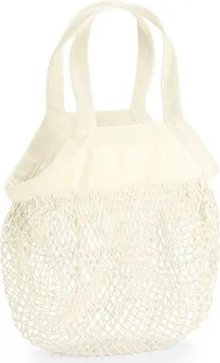 Immagine prodotto di Westford Mill - Borsa della spesa "Mini", Cotonelogico BC4867 (taglia unica) (natura)