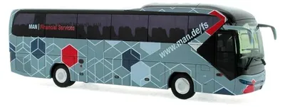 Zdjęcie produktu dla Rietze 73812 – 1:87 Neoplan Tourliner 16 MAN Financial Services – nowy