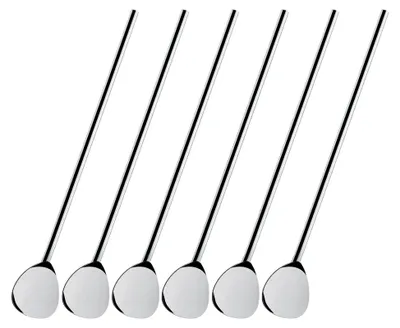 Produktbild von Cocktaillöffel mit Trinkhalm 6er Set