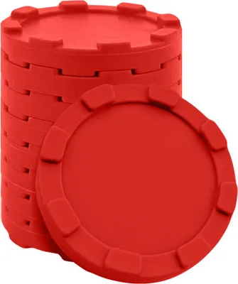 Image de Jetons empilables CombiCraft –rouge – Ø 29mm - 100 pièces