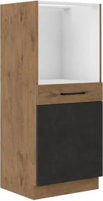 Image de Meuble de cuisine pour four encastrable 60 cm ZHILAN 1 - chêne lancelot / matera