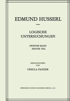 Produktbild von Logische Untersuchungen