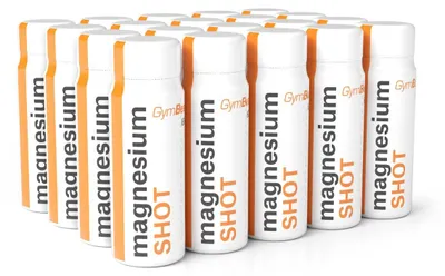 Produktbild von GymBeam - Magnesium Shot, 20 x 60 ml, Orange