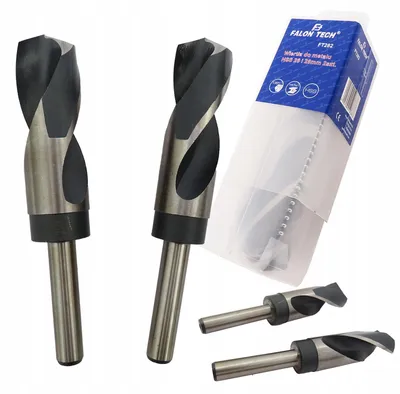 Productafbeelding van Falon-Tech set van twee HSS-metaalboormachines (26 en 28 mm)