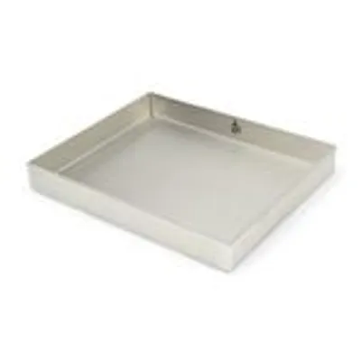 Obrázok produktu pre Grilovacia doska z nehrdzavejúcej ocele | plancha | panvica 30x25cm - univerzálna veľkosť - zváraná po celom obvode | extra pevná