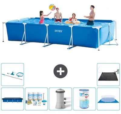 Produktbild von Rechteckiger Frame Pool - 450x220x84 cm - 8-teilig S30290
