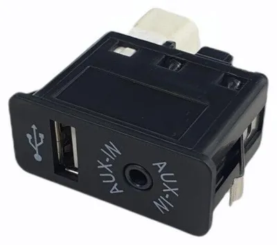 Zdjęcie produktu dla Gniazdo USB + gniazdo Aux IN, pasujące do wielu modeli BMW