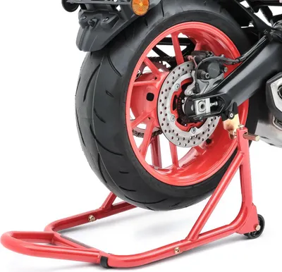 Image de Support de montage # Base roue arrière rouge