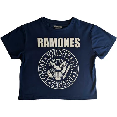 Produktbild von Ramones Presidential Seal Denim Blue XL Damen T-Shirt