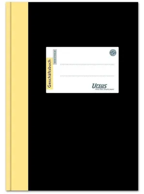 Obrázek produktu pro Ursus® Green 608353 Geschäftsbuch - A4, 144 Blatt, 80g/qm, 9 mm liniert