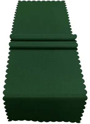 Productafbeelding van Tafelkleed van 40 x 150 cm in donkergroen, geschikt voor eettafel en keuken