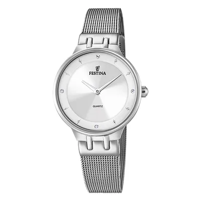 Obrázok produktu pre Festina F20597-1 CYRKONIE dámske hodinky strieborné